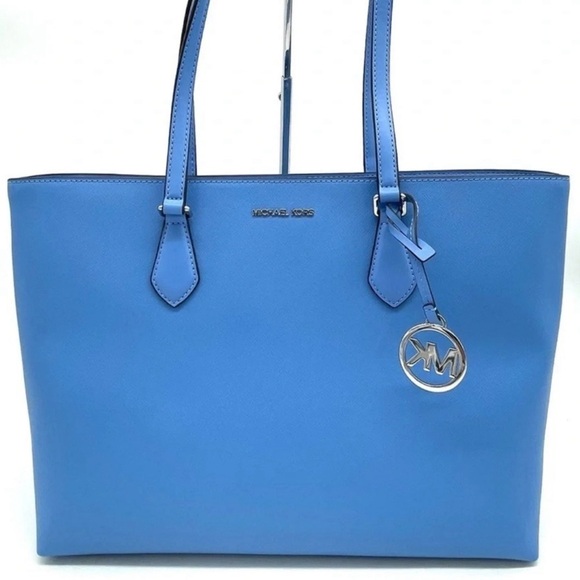 Michael Kors Bag Large Sheila Mf Tote Bag South Pacific Blue